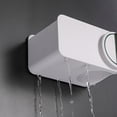 thumbnail image 3 of CNKOO Hair Dryer Holders Wall Mounted Hair Dryer Holder Rack Bathroom Storage Makeup Cosmetic Shelf Rack, 3 of 10