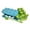 Green, variant on Popsicle Tray Multiple Shapes Silicone Popsicle Mold Ice Cream Freezer Mold Ice Cream Tools. BLUE