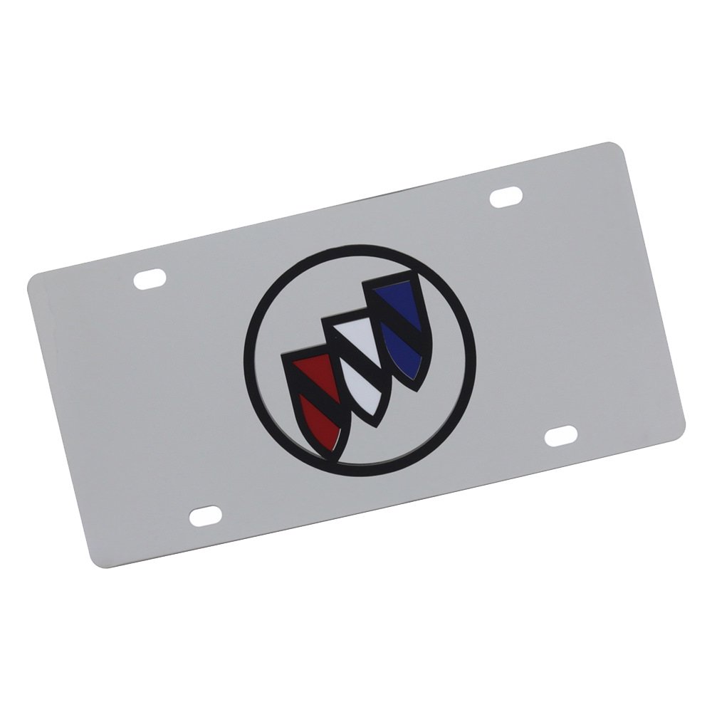Buick Logo License Plate (Chrome)