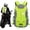 Green, variant on Reflective Motorcycle Backpack – Hi Viz EDC Commuter Bag for Riders, Night Travel, and Daily Use with Helmet Holder, Laptop Compartment, Ventilated Back, Urban Gear (black backpack)
