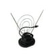 thumbnail image 2 of Antena de TV de interior tipo oreja de conejo, ligera, resistente y portátil para canales locales. Fácil de usar. Cable de 1 metro, 2 of 9