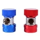 thumbnail image 1 of R134a Conector de acoplamiento rápido Reemplazo para automóvil, 2 piezas R134A AC Aire acondicionado Acoplador rápido ajustable Conector adaptador altobajo conectores de gas múltiple Ecomeon no, 1 of 6