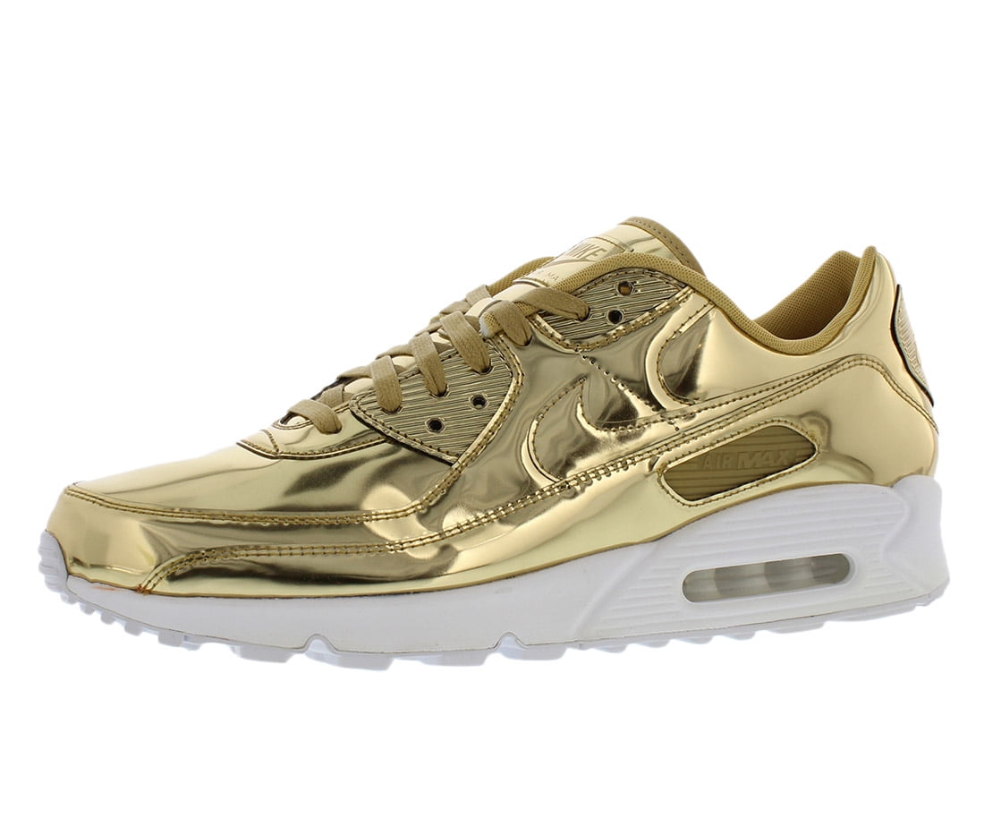 Nike Air Max 90 Sp Unisex Shoes Size 13.5, Color: Metallic Gold