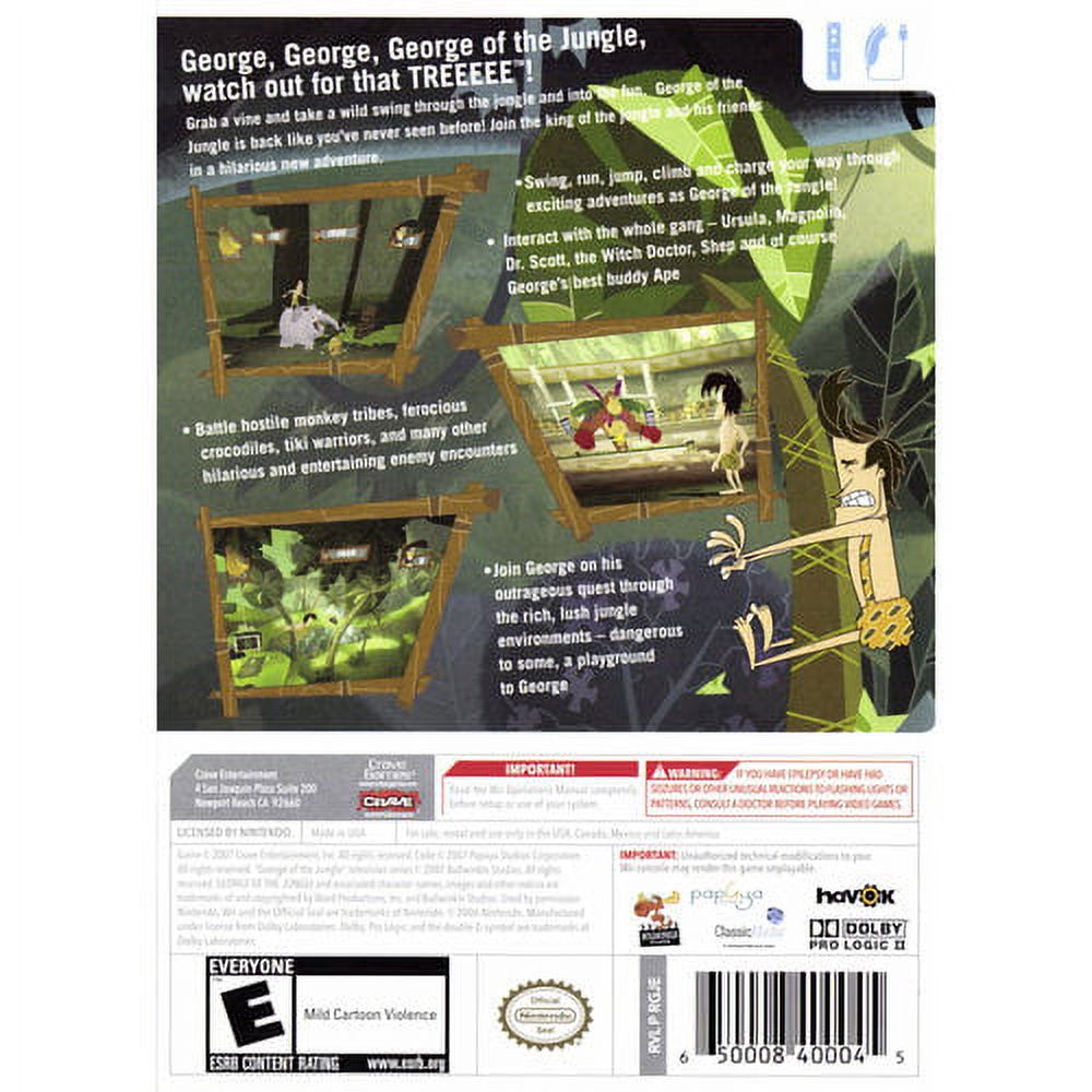 George of the Jungle and the Search for the Secret - Wii - image 2 of 2