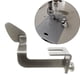 thumbnail image 1 of 1 accesorio de pie prensatelas que reemplaza la tela plegable de acero plana industrial típica para máquinas de coser industriales para tela gruesa Macarena Prensatelas para dobladillo, 1 of 8