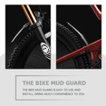 thumbnail image 4 of MasteelfCA Plastic Bike Mudguard Convenient Mountain Bike Mudguard for Outdoor Use, 4 of 8
