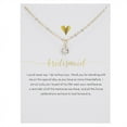 thumbnail image 1 of Up to 65% Off Moon Star Pearl Tassel Adjustable Paper Card Necklace Pendant Clavicle Chain Necklace Rings Earring Jewelry on Clearance, 1 of 2