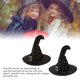 thumbnail image 4 of Sombrero de bruja de Halloween elegante sombrero puntiagudo de ala decorativa para fiesta de cumpleaños Cosplay ANGGREK Otros, 4 of 8