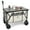 Beige, variant on Whitsunday Moko Large Folding Wagon Cart with Aluminum Table Plate