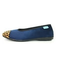 thumbnail image 3 of Lunar Womens Jessie Leopard Print Slippers, 3 of 5