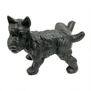 Design Toscano Naughty Peeing Scotty Dog Die-Cast Iron Bookend and Doorstop
