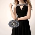 thumbnail image 6 of Rhinestone Clutch Purses For Women Evening Sparkly Clutch Crystal Diamond Bag For Party Weddings Formal Prom, 6 of 6