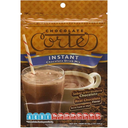 Cortes Instant Chocolate Drink Mix, 12 oz