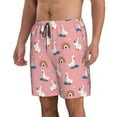 thumbnail image 2 of Logiee cartoon goose rainbow Print Mens Swim Trunks Quick Dry Board Shorts,Breathable Hawaii Beach Shorts Swimwear Bathing Suits-3X-Large, 2 of 6