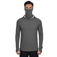 thumbnail image 5 of Hoodies for Men UPF 50+ Sun Protection Long Sleeve Shirt Outdoor Hiking Running Fishing Workout T Shirts with Mask, 5 of 8