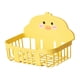 thumbnail image 2 of Soporte de pared para almacenamiento de pared de baño, pequeño soporte de pared amarillo, bonito estante, organizador de pared para inodoro, baño, Porta pañuelos cuadrado perfecl Estante de almacenamiento para baño, 2 of 8