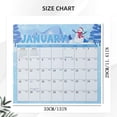 thumbnail image 3 of Fridge Calendar,2026-2027 Magnetic Calendar for Refrigerator,18-Month Fridge Calendar Magnet from October 2025 to June 2027,Greenery Design for Easy Organizing(B), 3 of 7