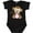 AB-Black, variant on Monkey Girls Baby Bodysuit