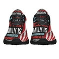thumbnail image 5 of In This House We Believe Jesus Is Lord American flag Patriot Shoes Sneakers Black Size 10.5, 5 of 7