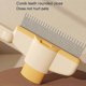thumbnail image 4 of Knotting Hair Removal Cat Comb Pet Self-Cleaning Detangling Comb, 4 of 4