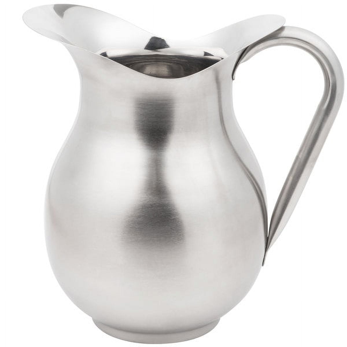 Vollrath 465312 S/S Brushed Satin Finish 3.5 Quart Pitcher
