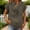 A1_Blackish Green, variant on Mock Neck Half Button Shirt High Collar Shirts for Women Button Up Collared Short Sleeve Plus Size Tops Loose Summer Tunic Blouses Casual Cap Sleeveless Work Blouse Blackish Green 3Xl