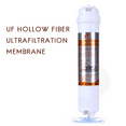 thumbnail image 3 of 2pcs 8Inch 1/4Inch Water Purifier Filter Quick Connect Filter Elements UF Ultrafiltration Membrane Integrated, 3 of 6