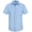 Light Blue, variant on Men's Cotton Linen Short Sleeve Shirts Casual Button Down Shirts Summer Green Tops with Pocket XL