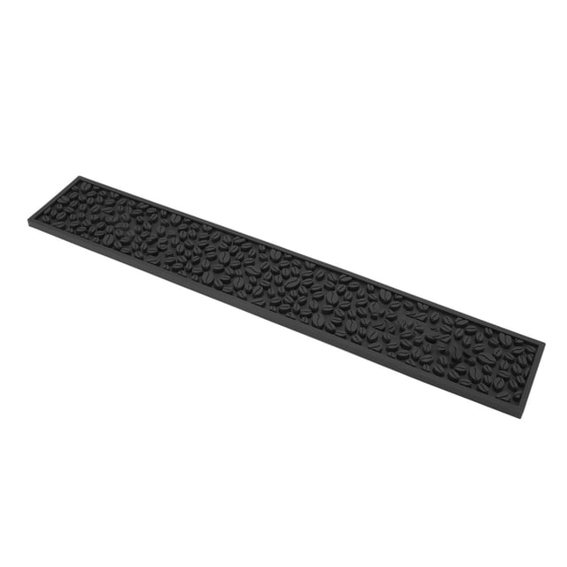 Coffee Bar Mat PVC Silicone Non Slip Heat Draining Mat For Coffee Counter Accessories