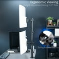 thumbnail image 6 of VIVO Dual Ultrawide Monitor Desk Mount, Adjustable Stand for 2 Screens up to 45", 6 of 8