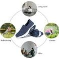 thumbnail image 4 of Women's Daily Walker Air Cushion Orthopedic Diabetic-Friendly Wedge Sneaker, 4 of 6