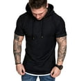 thumbnail image 1 of T-Shirt d'Été à Manches Courtes à Manches Courtes pour Hommes à la Mode, 1 of 4