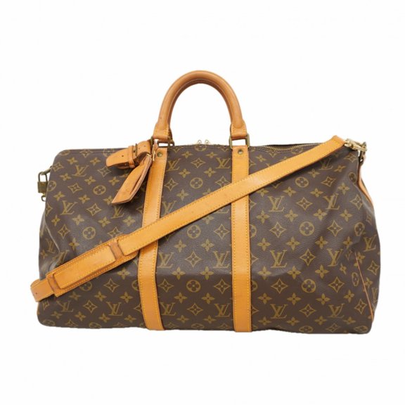 Pre-Owned Louis Vuitton Bags - Boston Monogram Keepall Bandoulire 50 M41416 Brown Men's &...