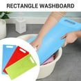 thumbnail image 2 of Bathroom – Rectangle Wash Clothes Board for Rinsing and Scrubbing Durable Bath Accessory for Cleaning and Drying, 2 of 9