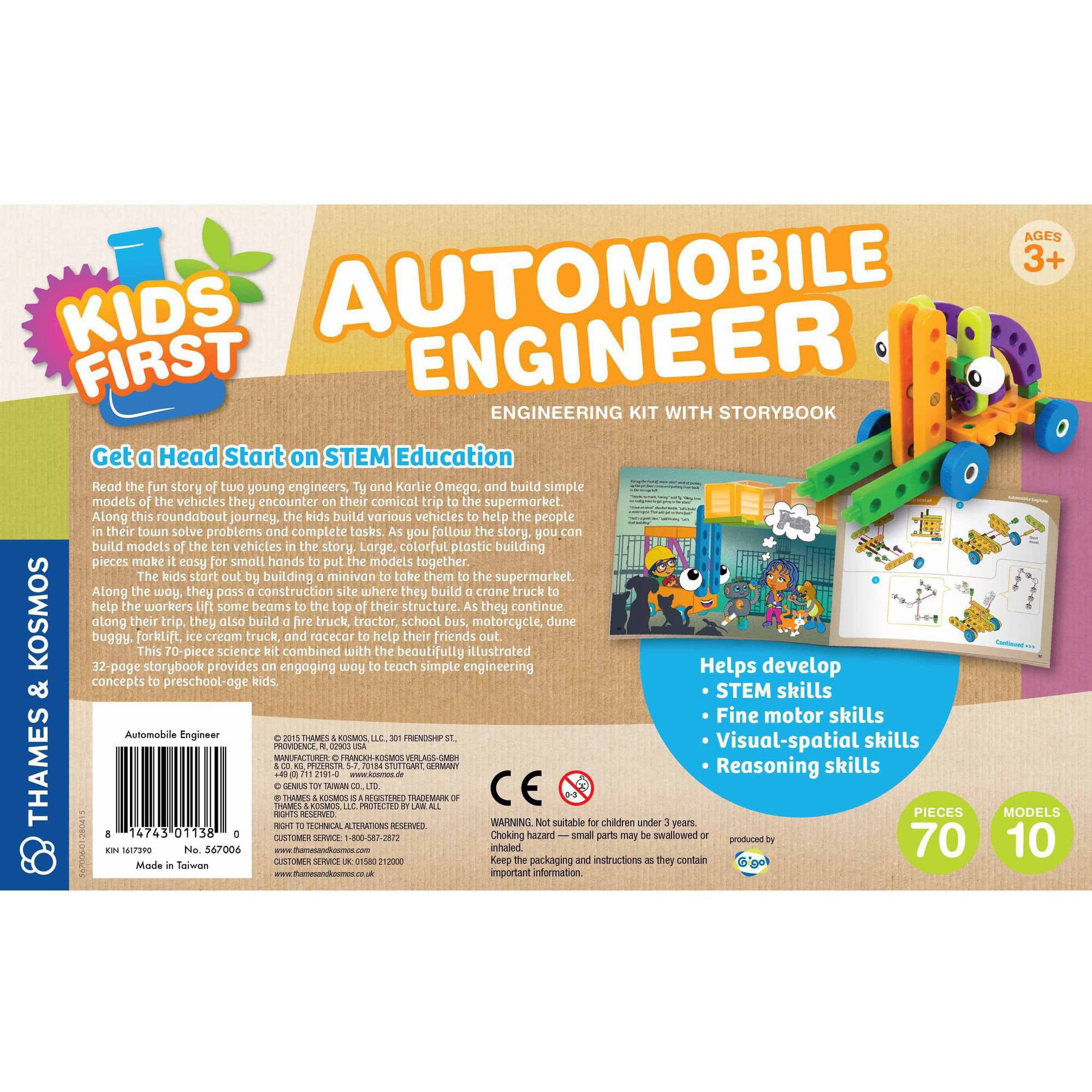 kids first automobile engineer