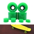 thumbnail image 6 of figatia 4 Pcs Skateboard Wheels Cruiser Wheels Replacement Smooth 60mm X 45mm 78A PU Longboard Wheels Scooter for Downhill Cruising Green, 6 of 8