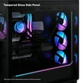 thumbnail image 5 of iBUYPOWER Slate MESH Gaming PC Desktop Computer AMD Ryzen 7 8700F CPU, NVIDIA GeForce RTX 5070 12GB GPU, 32GB DDR5 RGB 5200MHz RAM, 1TB NVMe SSD, Windows 11 Home, Gamer Keyboard and Mouse SMA7N5701, 5 of 14