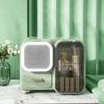 thumbnail image 1 of Makeup Organizers Storage Case with Lid and Drawers Design for Wife Mother Holiday Gift, 1 of 6