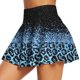 thumbnail image 2 of ICHUANYI Clearance Women's Summer Pleated Tennis Skirts Athletic Stretchy Short Yoga With Pocket Fake Two Piece Trouser Skirt Shorts(Dark Blue, L) ICHUANYI WER2023081400026, 2 of 5