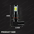 thumbnail image 6 of BMZONCC for Cadillac Eldorado 1992-2002 9005 9006 LED Headlight Bulbs High Low Beam Lamp Cool White 40W 6000K Combo 8000LM 4Pcs, 6 of 15