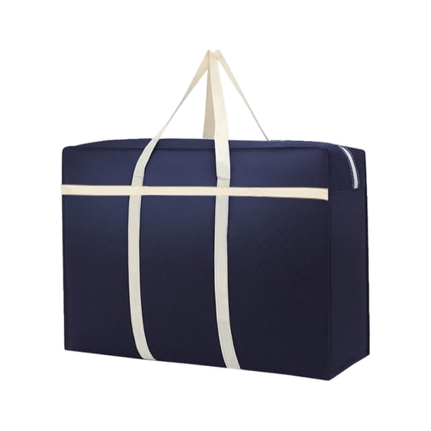 Yhmxh Organizadores y almacenamiento Bolsa de almacenamiento de viaje, bolsa de mudanza, bolsa de edredón no tejida de gran capacidad, bolsa de lona portátil, práctica Almacenamiento de ducha