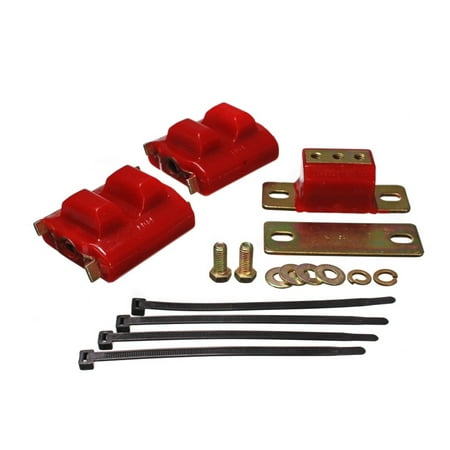 - Energy Suspension 73-92 Chevrolet Camaro Red Motor and Transmision Mounts; Zinc Finish