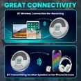 thumbnail image 3 of Reproductor de CD portátil Riptunes con Bluetooth, altavoces duales y USB, 3 of 6