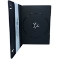 thumbnail image 2 of (100) CheckOutStore® Premium Slimline Single 1-Disc DVD Cases 7mm (Black), 2 of 3