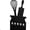 Black Whisk, variant on REGALWOVEN Decorative Metal Bookends with Hollow Tree Design, Book Ends Shelves, Non-Skid Bookshelf Black Eiffel Tower Bookend 7.9"L x 4.3"W x 6.7"H