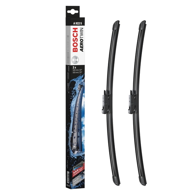Juego de 2 Escobillas Bosch Aerotwin 50 cm con Clip de Presión