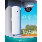 Wireless Bridge Point to Point Outdoor WiFi, Wireless Network Expansion Kit, Long Range High Speed 5G | 2 Units Bridge Kit Complete Pre-Configured - P2P 450(2Pack)