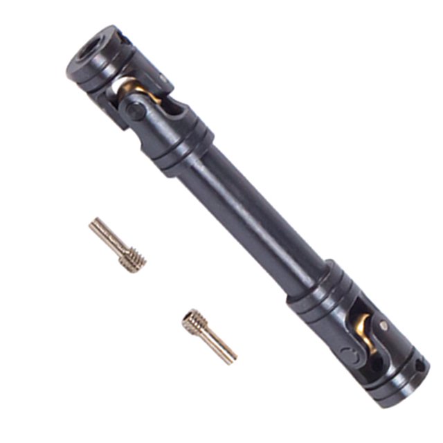Eje de transmisión Vogacara Dogbone trasero Firmeza 1/10 RC Accesorios Camión Negro 75-103 mm