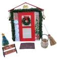 thumbnail image 2 of Bewildely Kit de puerta de para decoración navideña, modelo de simulación hecho a mano de autoensamblaje, escritorio de jardín, nuevo Kits de decoración para fiestas Tipo 2, 2 of 6