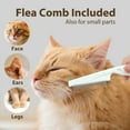 thumbnail image 5 of Prime Pets Cat Brush with Release Button, Self Cleaning Slicker Brush for Dog & Cat Shedding Grooming, 5 of 10
